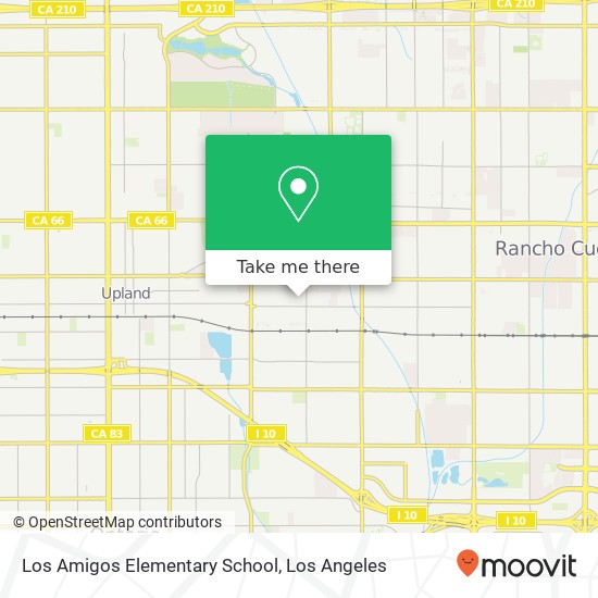 Los Amigos Elementary School map