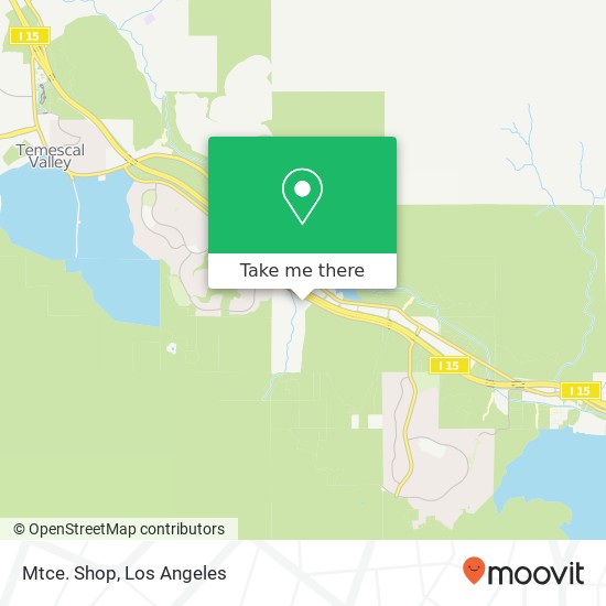Mapa de Mtce. Shop