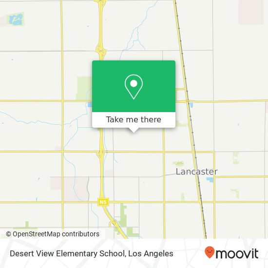 Mapa de Desert View Elementary School