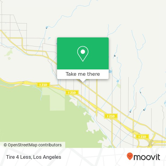 Tire 4 Less map