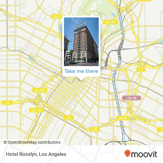 Mapa de Hotel Rosslyn