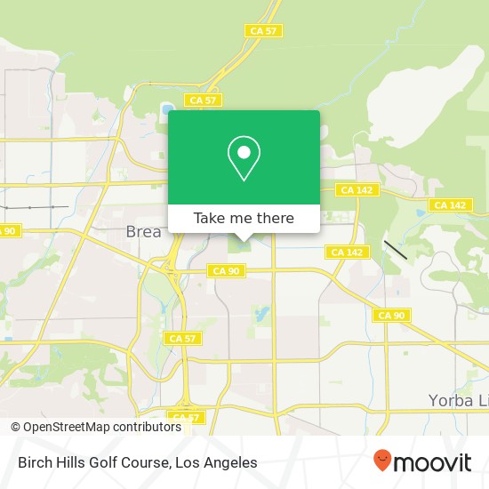 Mapa de Birch Hills Golf Course