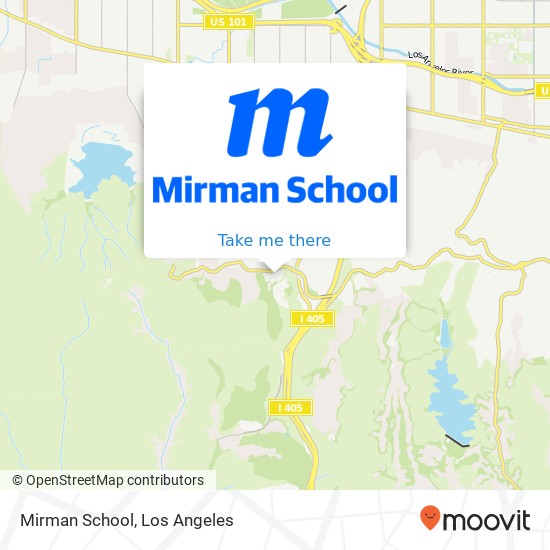 Mirman School map