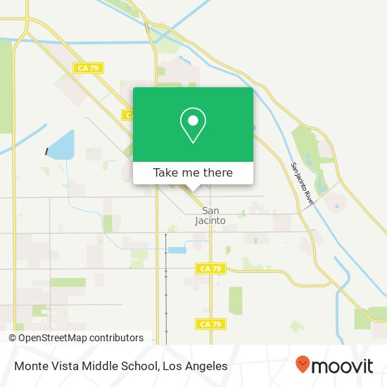 Monte Vista Middle School map