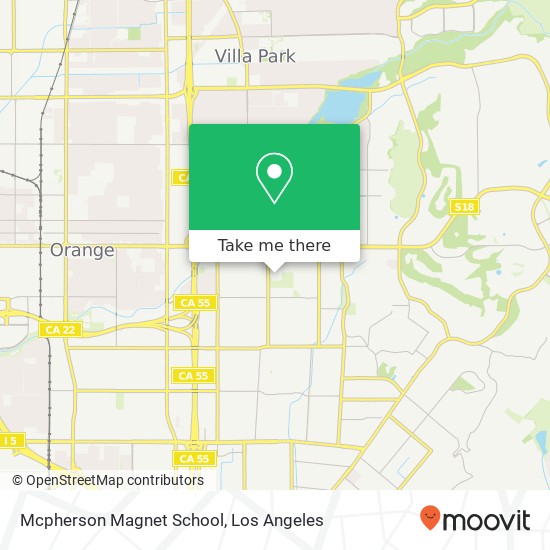 Mcpherson Magnet School map