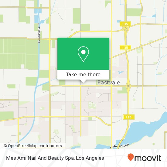 Mes Ami Nail And Beauty Spa map