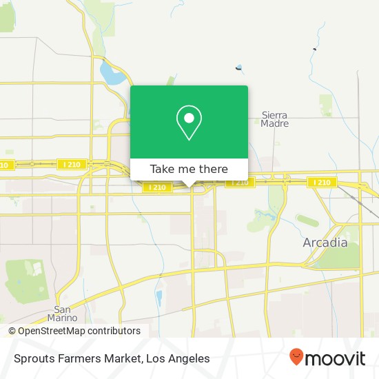 Sprouts Farmers Market map