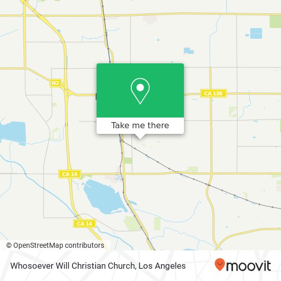 Whosoever Will Christian Church map