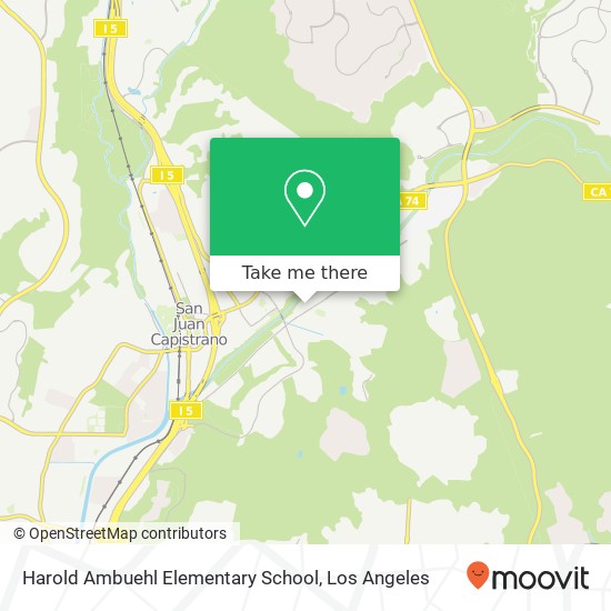 Mapa de Harold Ambuehl Elementary School