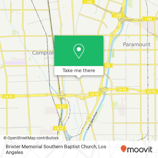 Brister Memorial Southern Baptist Church map