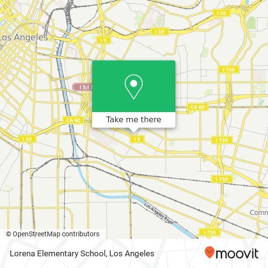Lorena Elementary School map