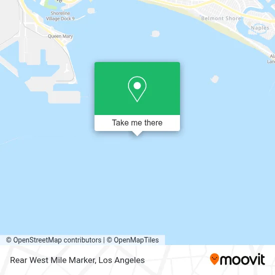 Rear West Mile Marker map