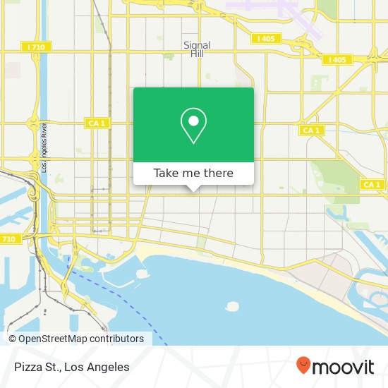 Pizza St. map