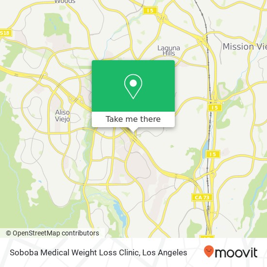 Mapa de Soboba Medical Weight Loss Clinic
