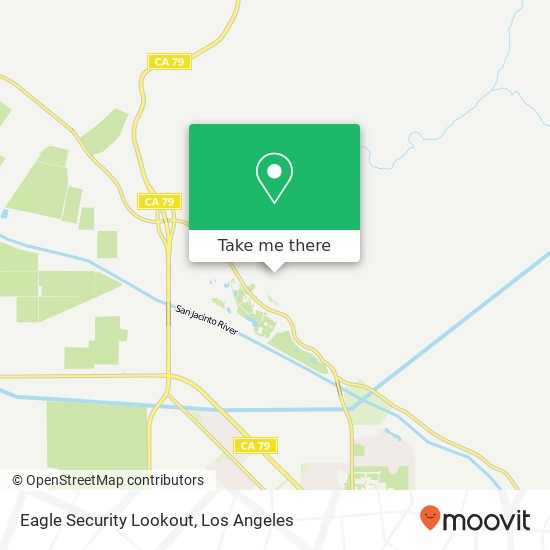 Eagle Security Lookout map