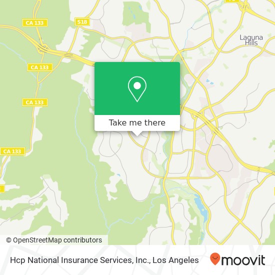 Hcp National Insurance Services, Inc. map