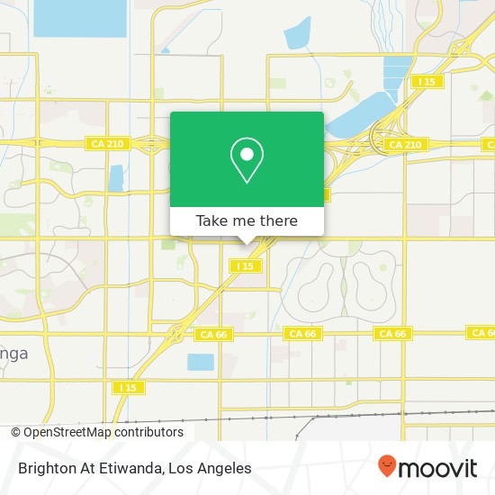 Brighton At Etiwanda map