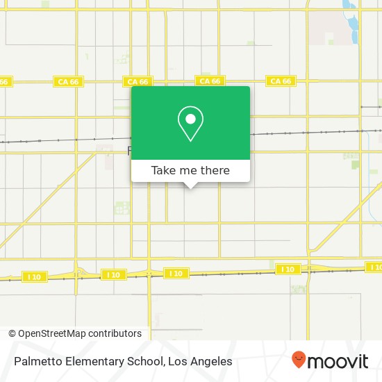 Palmetto Elementary School map