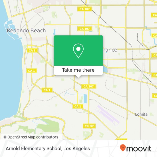 Arnold Elementary School map