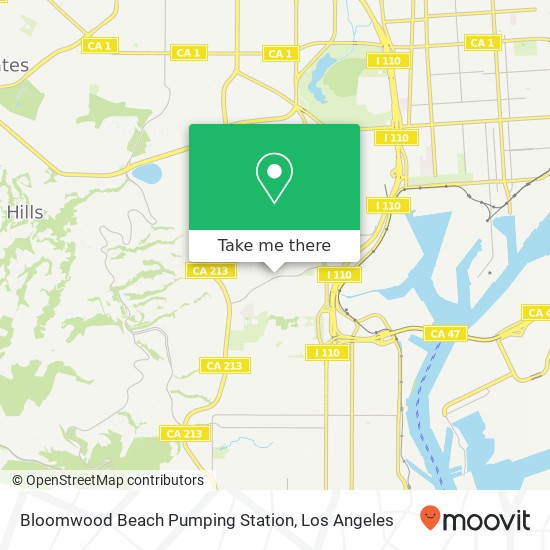 Bloomwood Beach Pumping Station map