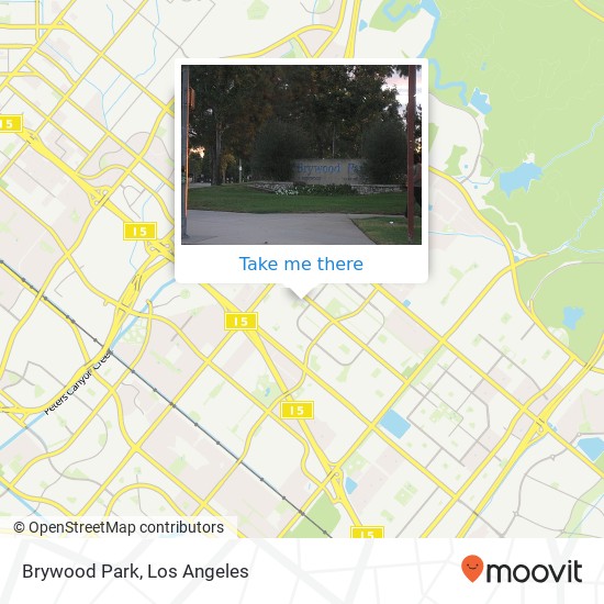 Brywood Park map