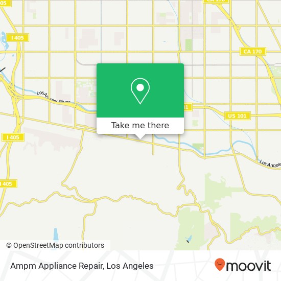 Mapa de Ampm Appliance Repair