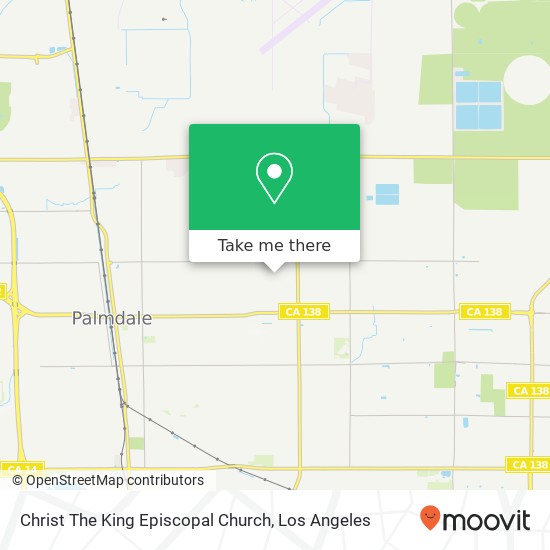 Mapa de Christ The King Episcopal Church