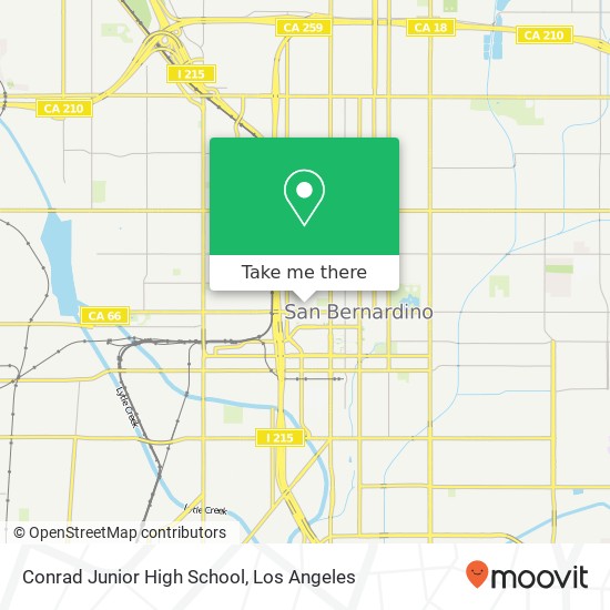 Conrad Junior High School map