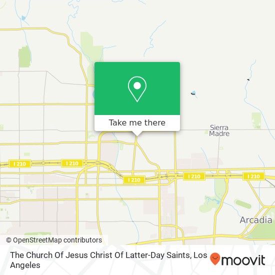 The Church Of Jesus Christ Of Latter-Day Saints map