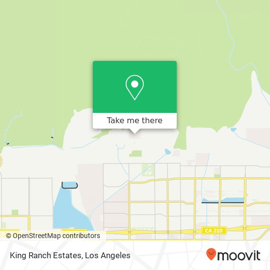 Mapa de King Ranch Estates