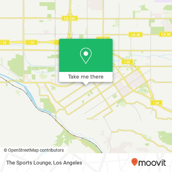 The Sports Lounge map