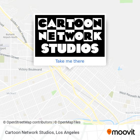 How to get to Cartoon Network Studios in Burbank by Bus or Subway?