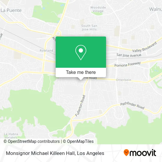 Monsignor Michael Killeen Hall map