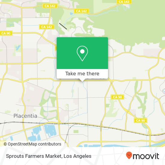 Mapa de Sprouts Farmers Market