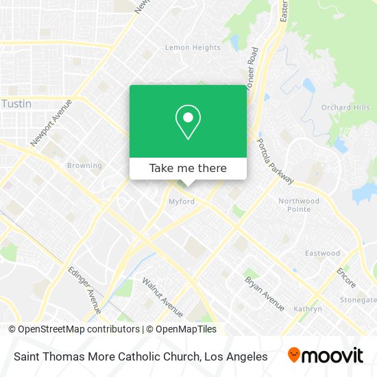 Saint Thomas More Catholic Church map