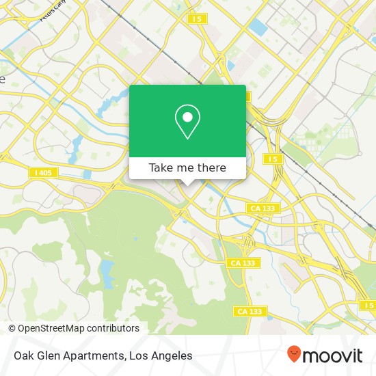 Mapa de Oak Glen Apartments