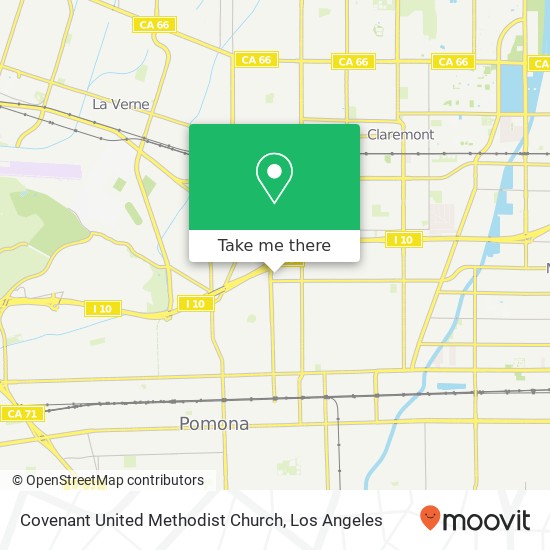 Mapa de Covenant United Methodist Church