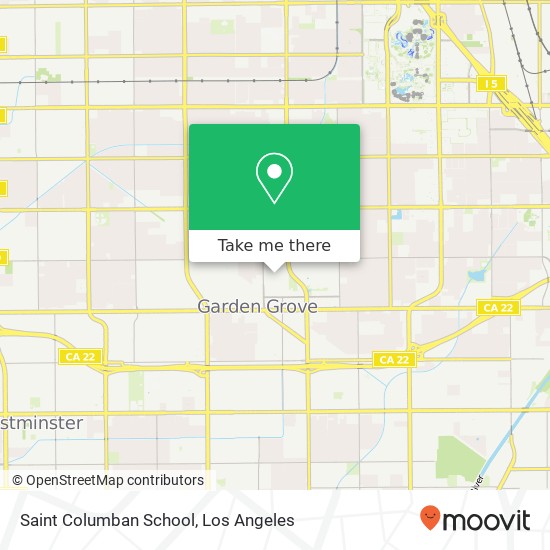 Mapa de Saint Columban School