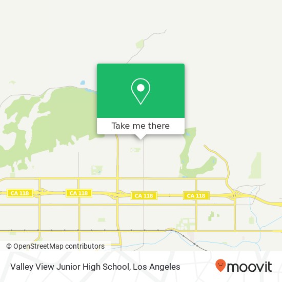 Valley View Junior High School map