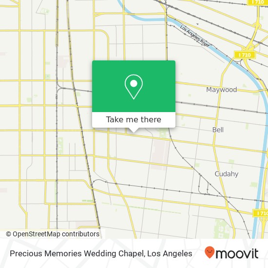 Precious Memories Wedding Chapel map