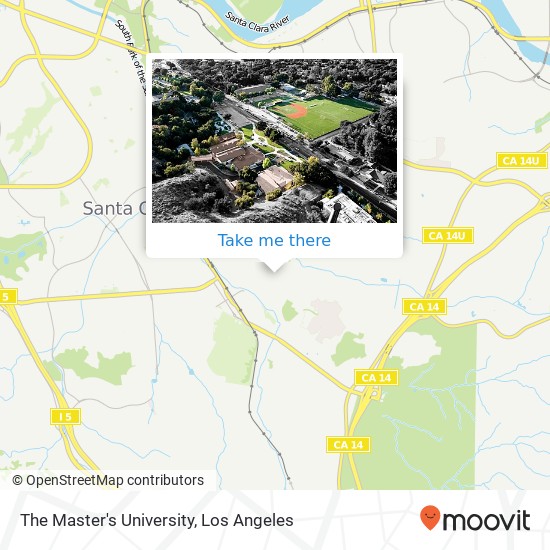 The Master's University map