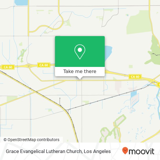 Mapa de Grace Evangelical Lutheran Church