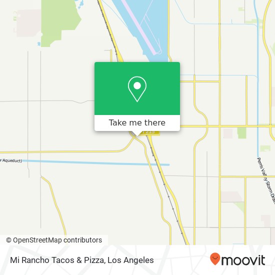Mapa de Mi Rancho Tacos & Pizza
