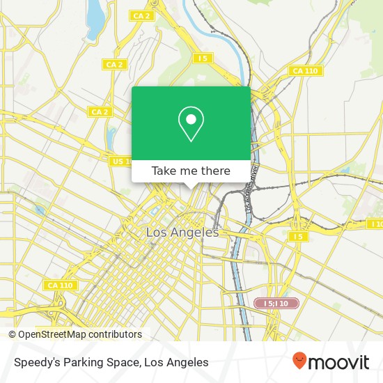 Mapa de Speedy's Parking Space