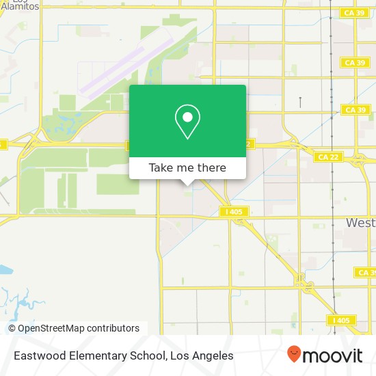 Mapa de Eastwood Elementary School