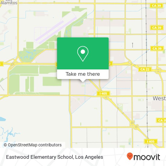 Eastwood Elementary School map