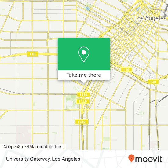 University Gateway map