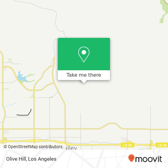Mapa de Olive Hill