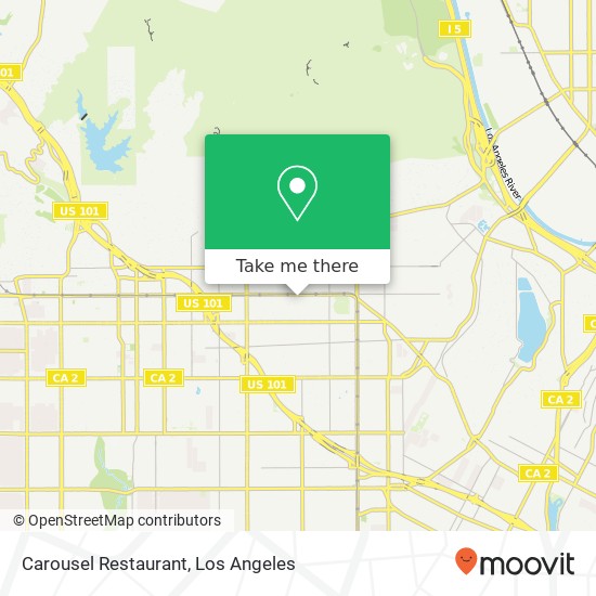 Mapa de Carousel Restaurant