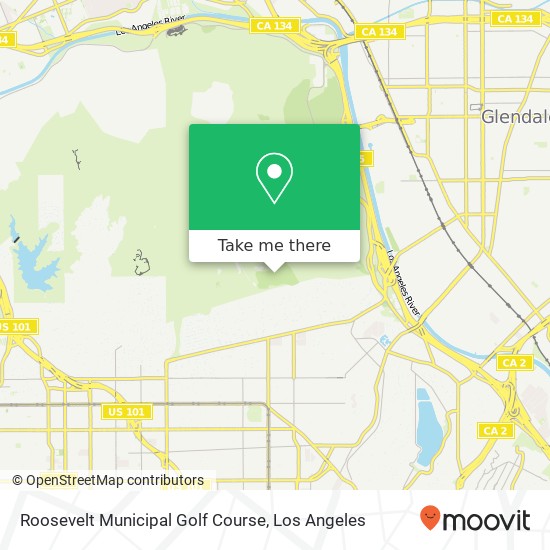 Mapa de Roosevelt Municipal Golf Course